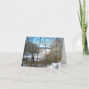 Gunning Point Road Sippiwisset Note Card Karte