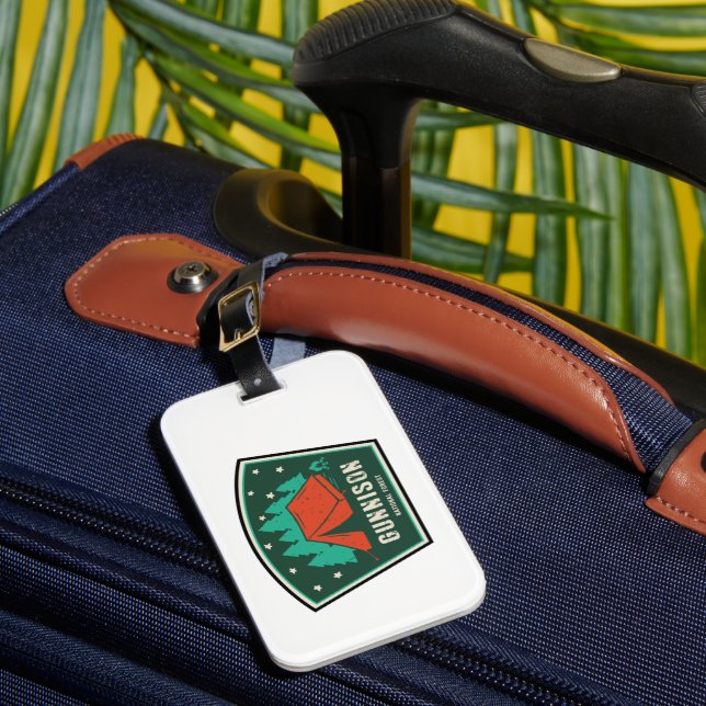 Gunnison National Forest Camping Gepäckanhänger (Vorderseite Insitu 1)
