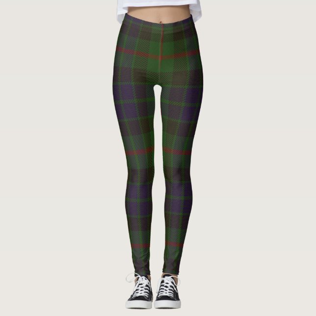 Gunntartan-Clan kariert Leggings (Vorderseite)