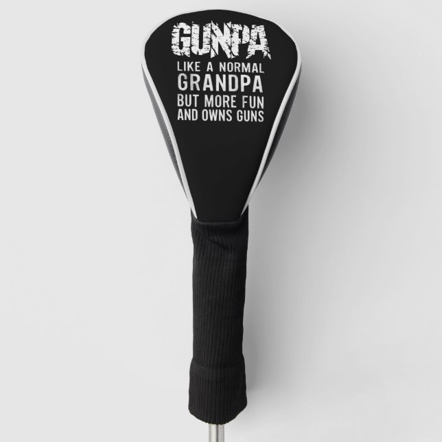 GUNPA wie ein normaler Großvater, aber mehr Spaß u Golf Headcover (Vorderseite)