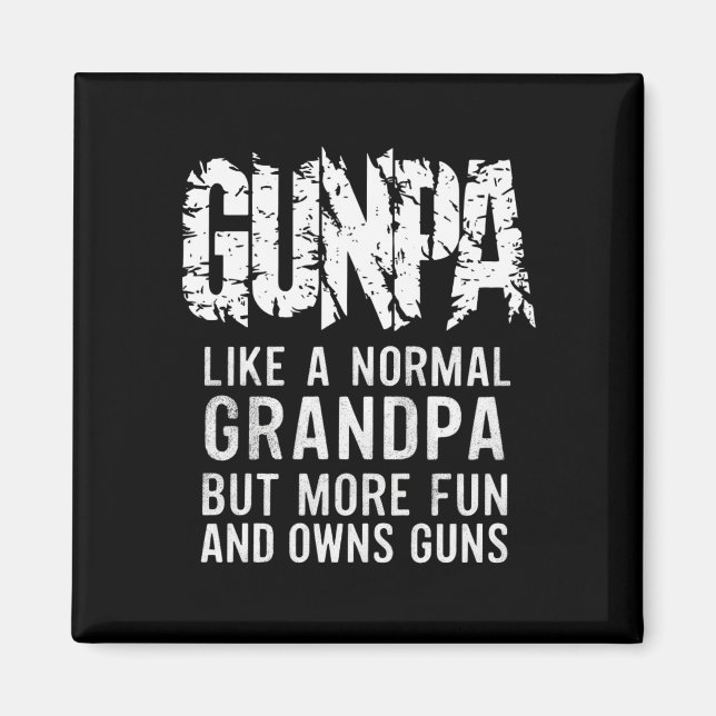 GUNPA wie ein normaler Großvater, aber mehr Spaß u Magnet (Vorne)