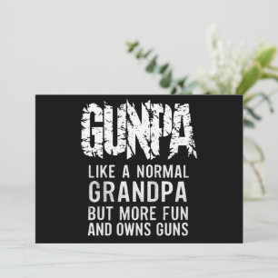 GUNPA Wie ein normaler Opa, aber lustiger und besi Einladung