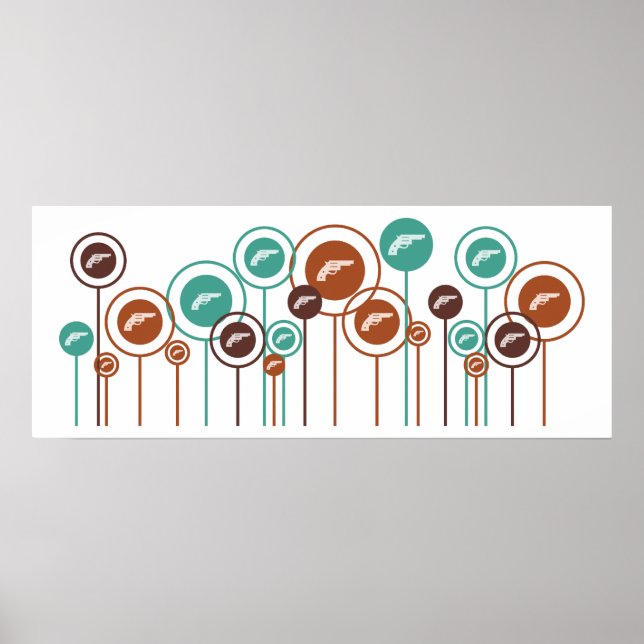 Guns Daisies Poster (Vorne)