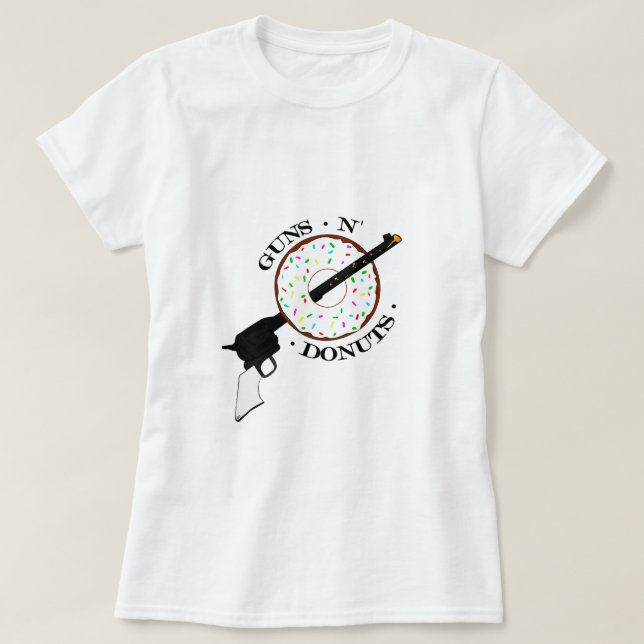Guns N Donuts (w) - Wynonna Earp T-Shirt (Design vorne)