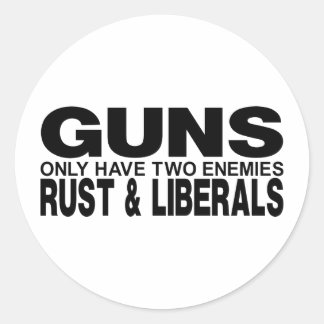 GUNS RUNDER AUFKLEBER