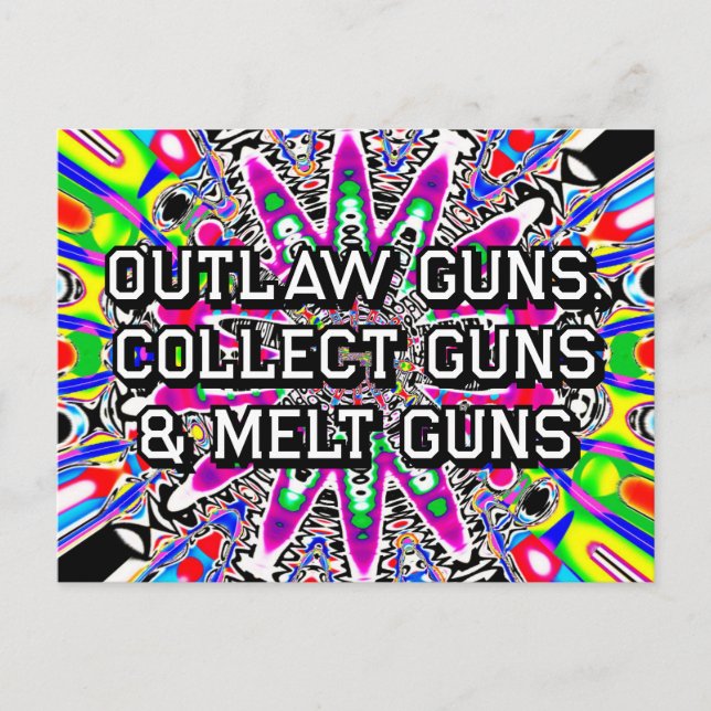 GUNS, SAMMLGUNS UND MELT GUNS POSTKARTE (Vorderseite)