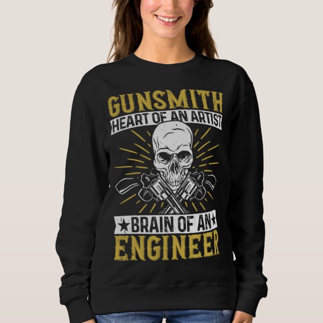 Gunsmithing Firearms & Guns  Gunsmith Sweatshirt (Vorderseite)