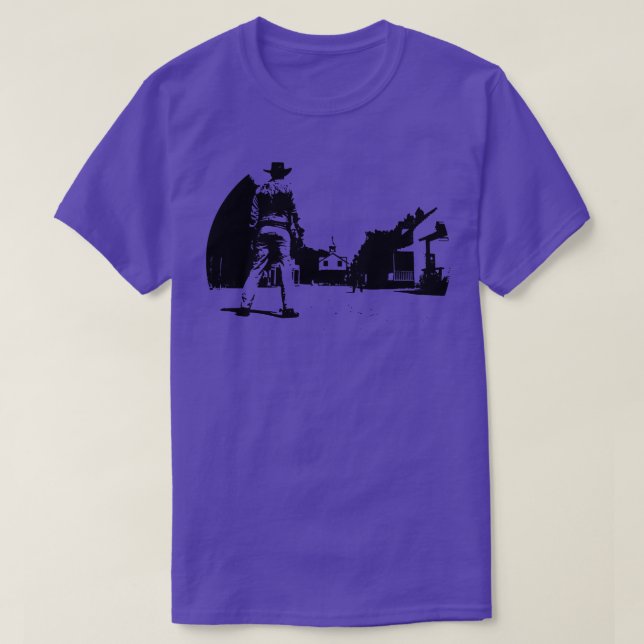 Gunsmoke Opening Titles 50er Tv Western T-Shirt (Design vorne)