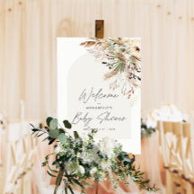 Günstige Babyduschpampas moderne, elegante Pos