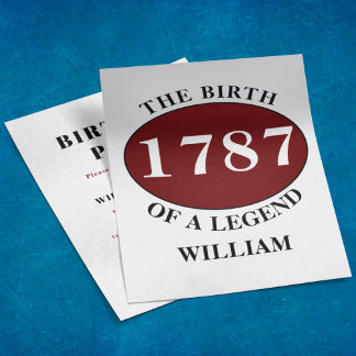 Günstige Einladung zum Geburtstag Flyer