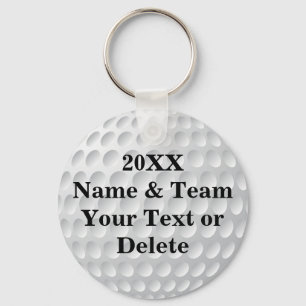 Günstige personalisierte Golfparty-Geschenke Schlüsselanhänger