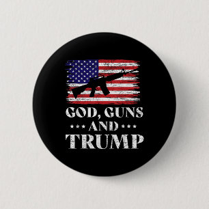Günstlinge und Trump-Shirt: Donald Trump für Button