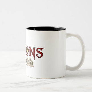 Günstlings-Tasse Zweifarbige Tasse