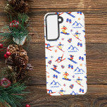 Gunstock Mount New Hampshire Ski Snowboard Muster Samsung Galaxy Hülle<br><div class="desc">Ein lustiges Winterskilaufen nahtloses Muster für das Skigebiet Gunstock Mountain in Gilford,  Belknap,  New Hampshire,  USA,  Nordamerika. Perfekte Geschenkidee für Wintersportler: Ski,  Snowboard,  Freestyle,  Skisprung,  Langlaufen.</div>