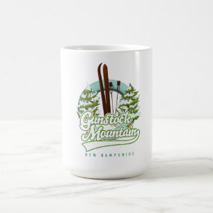 Gunstock Mountain New Hampshire Ski-Plakat Kaffeetasse
