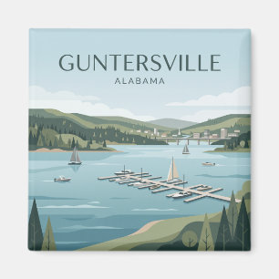 Guntersville Alabama Magnet