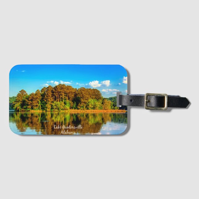 Guntersville-See, Alabama Gepäckanhänger (Vorderseite (Horizontal))