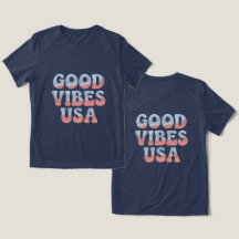 GUOD VIBES USA Navy Blue