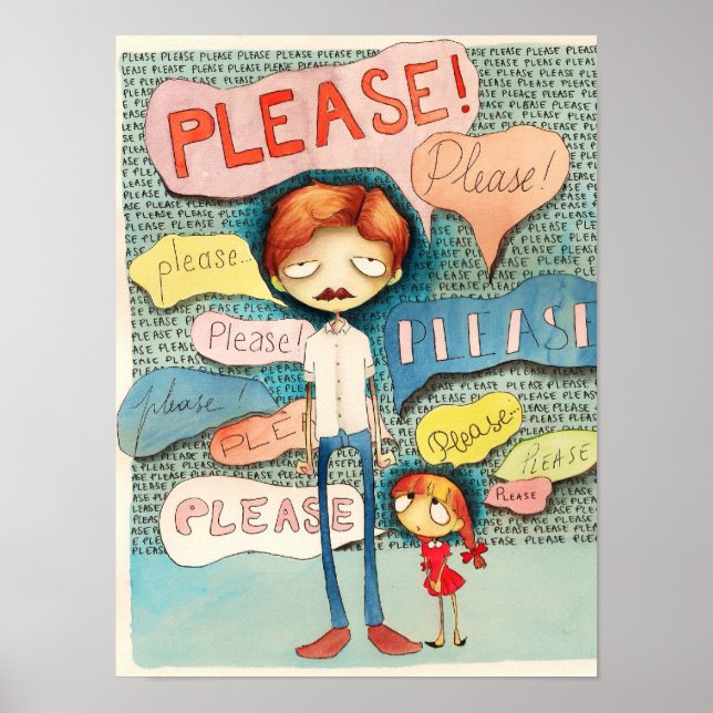 Guppy Butter - Please! Poster (Vorne)