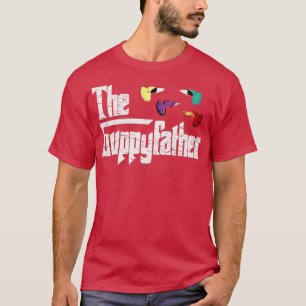 Guppy Father Guppys Vater Pa Daddy Guppies Aquariu T-Shirt