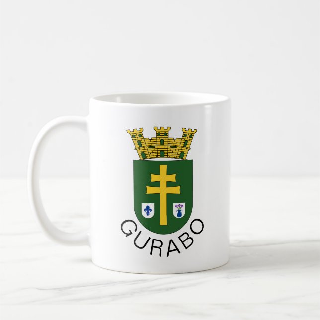Gurabo Wappen, Puerto Rico Kaffeetasse (Links)
