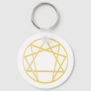 Gurdjieffs Anneagram Schlüsselanhänger