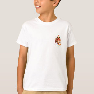 Gurgel bis zum Wackeln Retro-Erntedankfest T-Shirt