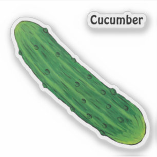 Gurke Aufkleber