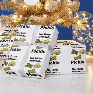 Gurken eingelegt Ohne Einmachparty kein Geschmack Geschenkpapier