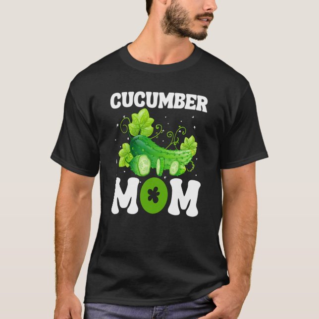 Gurken-Mama Gemüse Muttertag Gärtner  2 T-Shirt (Vorderseite)