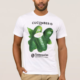 Gurken-Samenpackungsetikett T-Shirt