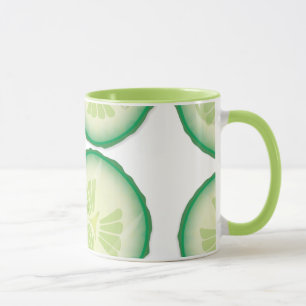 Gurken Scheibe Tasse