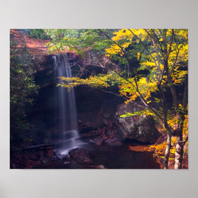 Gurkenfälle, Ohiopyle Staat Park, Pennsylvania Poster (Vorne)