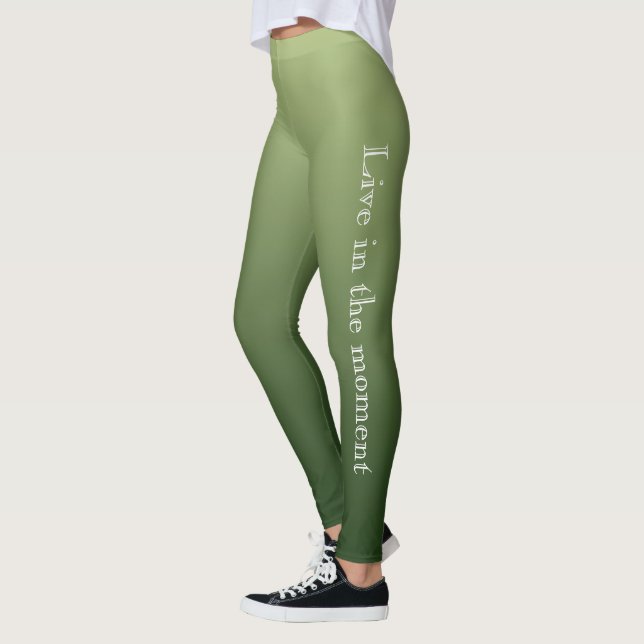 Gurkengrün Leggings (Links)