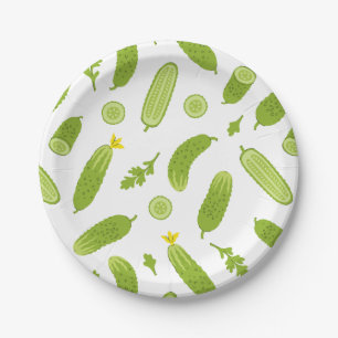 Gurkenhülle vegan vegetarisch pappteller