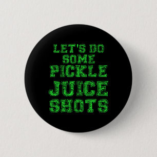 Gurkenlake-Shot Lustiges Fitness-Geschenk Yoga-Fan Button