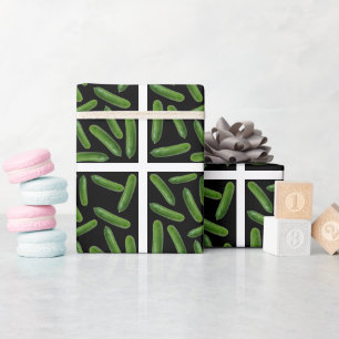 Gurkenmuster Geschenkpapier