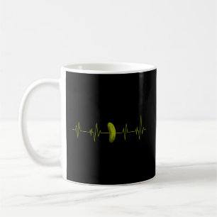 Gurkenpickle Heartbeat Kaffeetasse