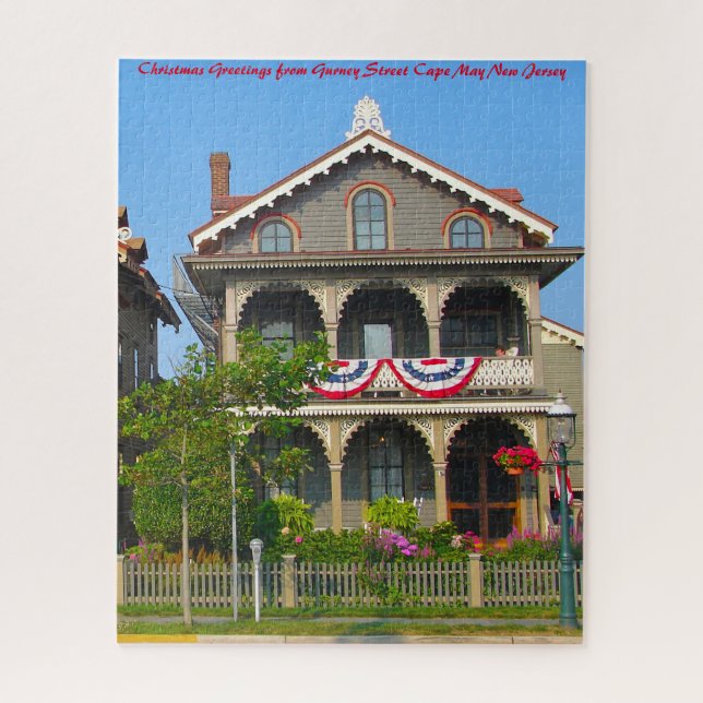 Gurney Street Cape May New Jersey. (Vertikal)