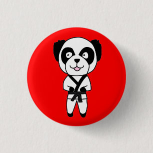 Gürtel-Panda-Bärn-Knopf Button