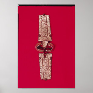 Gürtelschnalle, aus dem Friedhof Poster