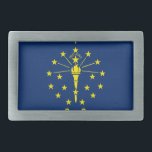 Gürtelschnalle mit Flagge des Indiana-Staat<br><div class="desc">Fügen Sie Ihrem Outfit eine Touch Indiana Stolz hinzu mit unserem exklusiven Gurtschnalle mit Indiana-Flagge! Dieser Gürtelschnalle, der mit viel Liebe zum Detail gestaltet wurde, ist mehr als nur ein funktionales Accessoire; er ist eine Feier des Erbes und kulturellen Stolzes Indianas. Das elegante Design zeigt stolz die ikonische Indiana-Staatsflagge, die...</div>