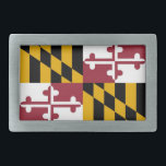 Gürtelschnalle mit Flagge des Staat Maryland<br><div class="desc">Fügen Sie Ihrem Outfit eine Touch Maryland Stolz hinzu, mit unserem exklusiven Gurtband mit der Flagge von Maryland. Dieser Gürtelschnalle ist nicht nur ein modisches Accessoire, sondern auch ein Fest für Marylands reichhaltiges Kulturerbe und seine lebendige kulturelle Identität. Das auffallende Design zeigt die ikonische Maryland-Staatsflagge und macht diese Schnalle zu...</div>