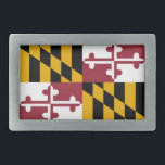 Gürtelschnalle mit Flagge des Staat Maryland<br><div class="desc">Fügen Sie Ihrem Outfit eine Touch Maryland Stolz hinzu, mit unserem exklusiven Gurtband mit der Flagge von Maryland. Dieser Gürtelschnalle ist nicht nur ein modisches Accessoire, sondern auch ein Fest für Marylands reichhaltiges Kulturerbe und seine lebendige kulturelle Identität. Das auffallende Design zeigt die ikonische Maryland-Staatsflagge und macht diese Schnalle zu...</div>