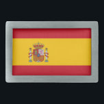 Gürtelschnalle mit Flagge Spaniens<br><div class="desc">Steigern Sie Ihren Stil mit unserem markanten Gürtelschnalle mit der Flagge Spaniens! Dieses auffällige Gurtband verbindet Mode und Patriotismus und zeigt stolz die lebendigen Farben der spanischen Flagge. Es ist das perfekte Accessoire für jeden, der seine Liebe für Spanien ausdrücken möchte und gleichzeitig einen einzigartigen Flair zu seinem Outfit hinzufügen...</div>