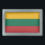 Gürtelschnalle mit litauischer Flagge<br><div class="desc">Fügen Sie Ihrem Kleiderschrank mit dieser exklusiven Gurtschnalle, die die Flagge Litauens zeigt, eine kühne Aussage des litauischen Stolzes hinzu! Dieser Gürtelschnalle ist präzise und zeigt stolz die lebendigen Farben der litauischen Nationalflagge: Gelb, Grün und Rot. Das dynamische Design macht dieses Accessoire nicht nur zu einem funktionalen Element, sondern auch...</div>
