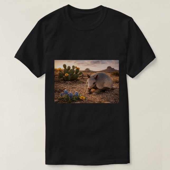 Gürteltier  T-Shirt (Design vorne)