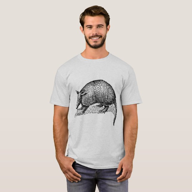 Gürteltier Texas T-Shirt (Vorne ganz)