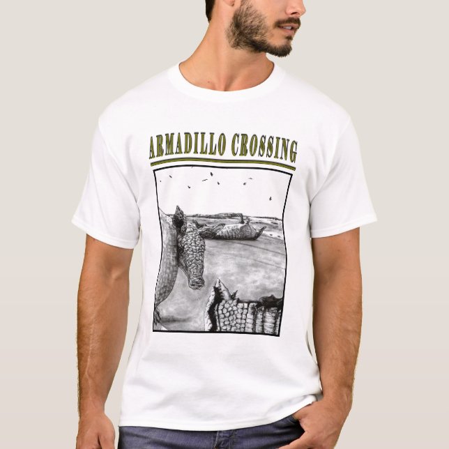 GÜRTELTIER-ÜBERFAHRT T-Shirt (Vorderseite)