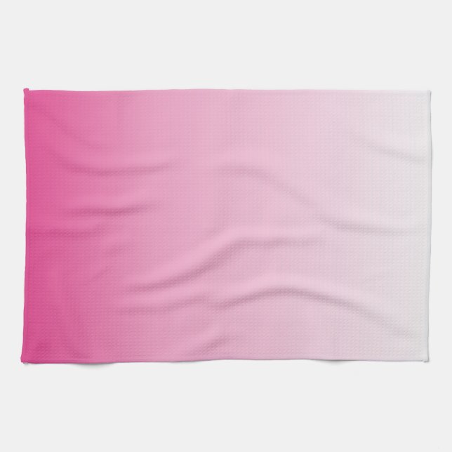 gürtnisch-minimalistisch staubige Rose Kirschblüte Geschirrtuch (Horizontal)